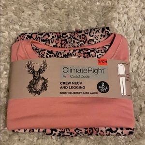 Cuddl Duds pajama set